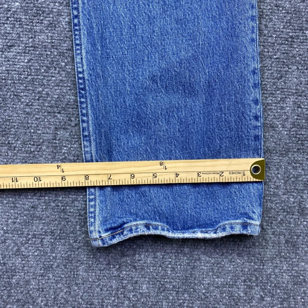Abercrombie & Fitch The 90s Relaxed Jean High Rise Curve Love Blue 25/0R